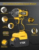 Impact Wrench 400 Yellow - Image 2